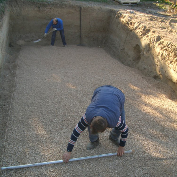 Piscina rectangular poliester