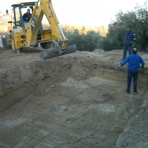 Piscina de poliester en Ubeda